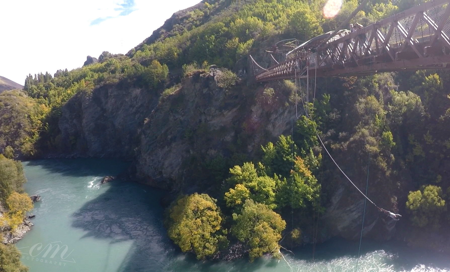 紐西蘭皇后鎮高空彈跳Queenstown Bungy